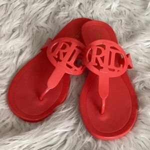 Lauren Ralph Lauren Audrie jelly sandals (ORANGE)